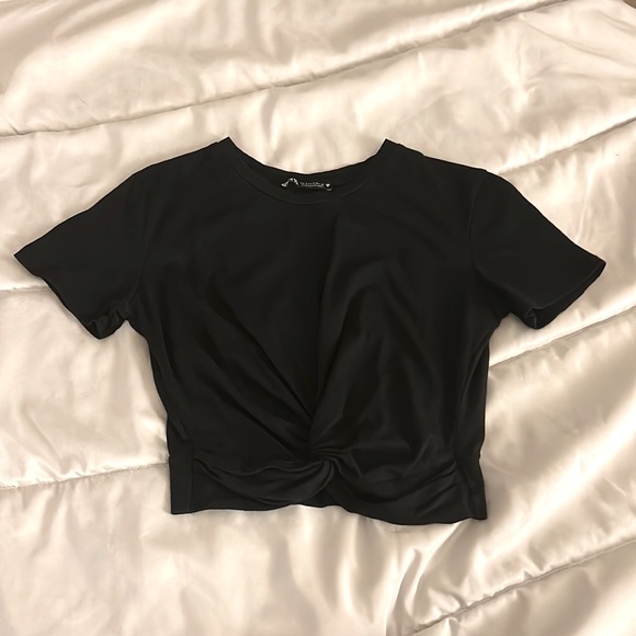Zara Tops - ZARA gathered top